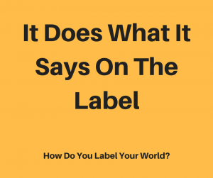 it does what it says on the label