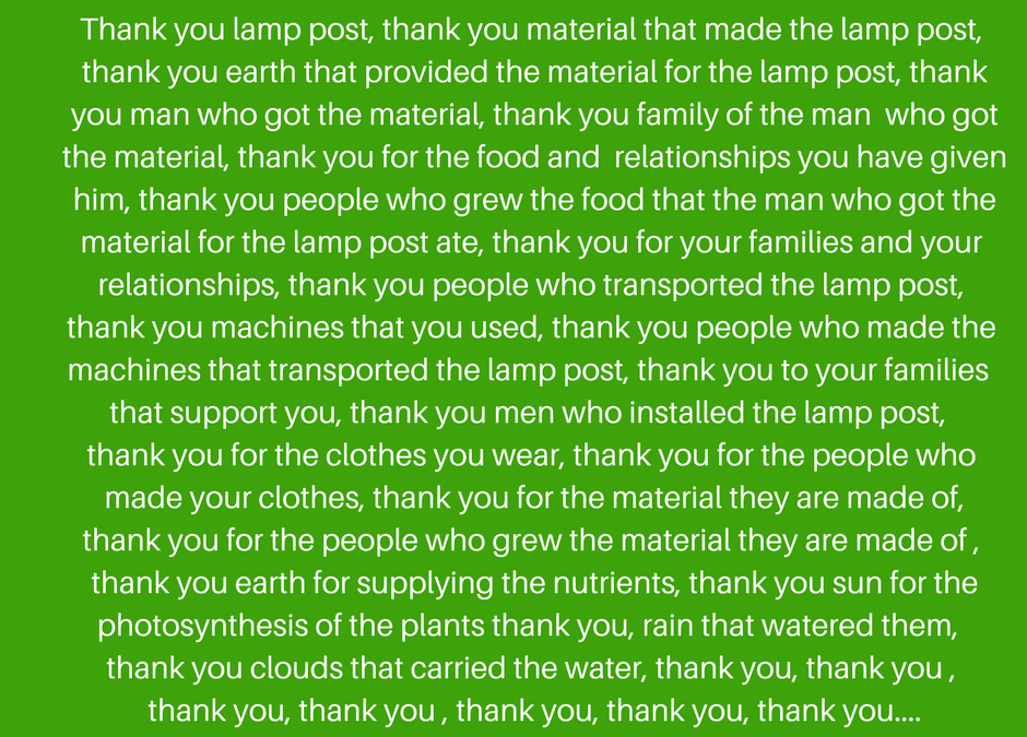 Gratitude. The Essential Key to the World You Want